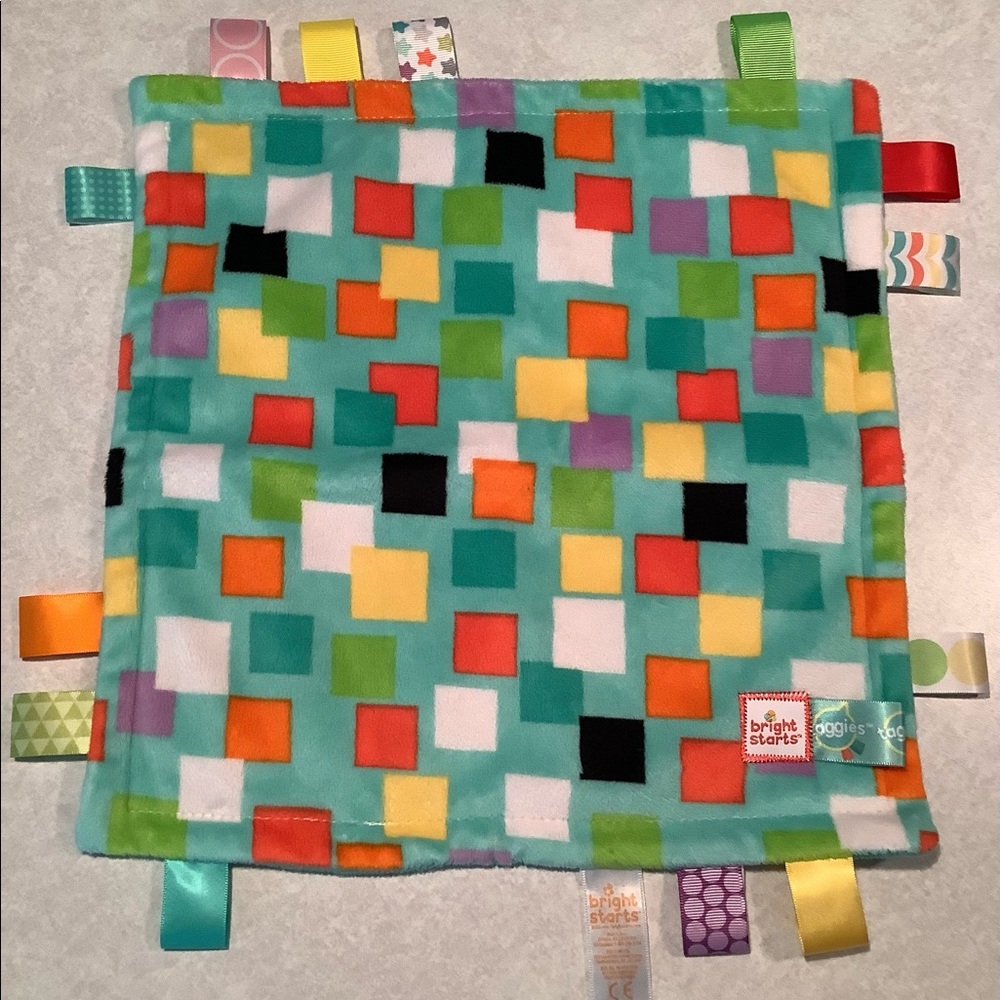 Bright Starts Little Taggies security blanket.